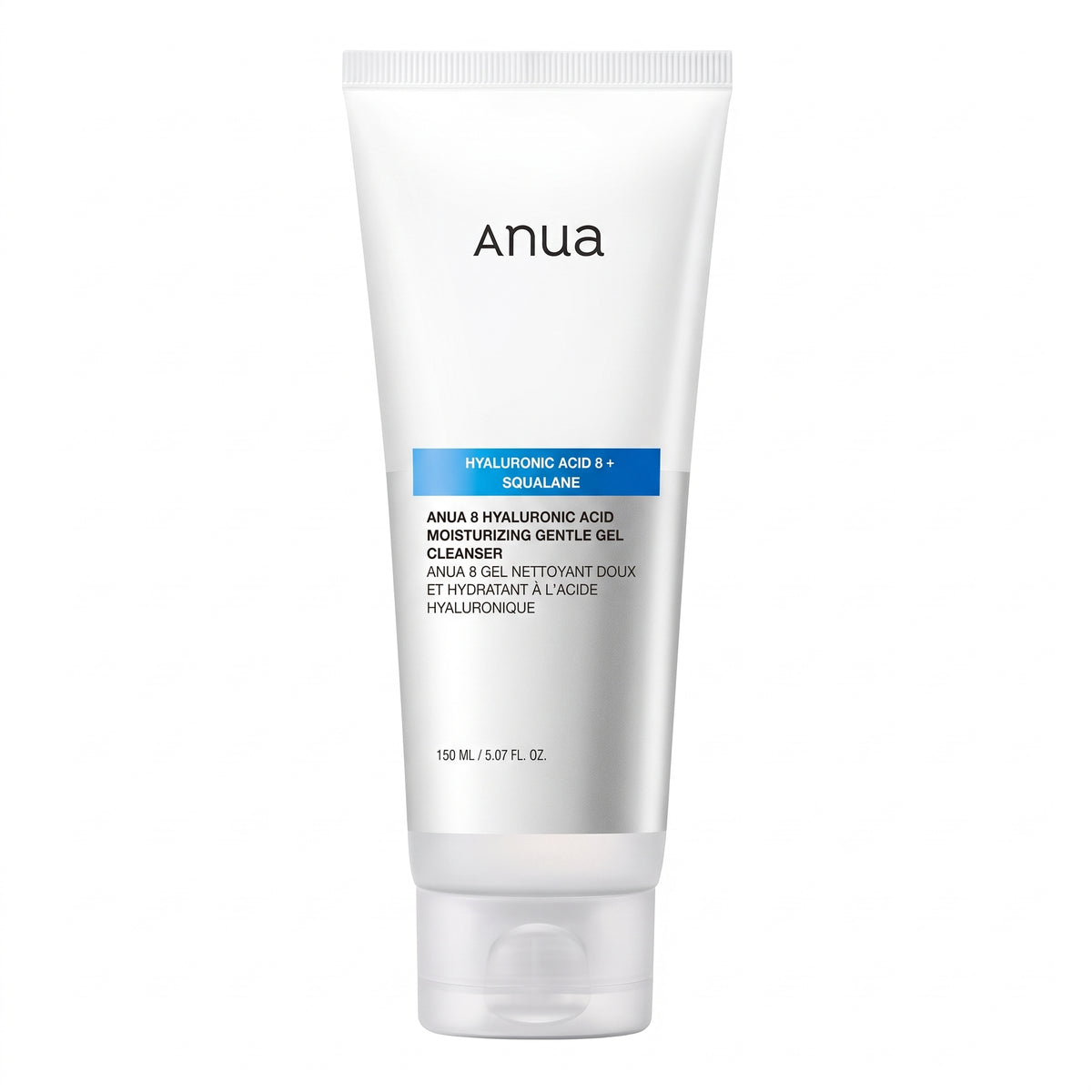 Anua Hyaluronic Acid + Squalane Cleanser – Gentle Gel Cleanser for Dry Skin