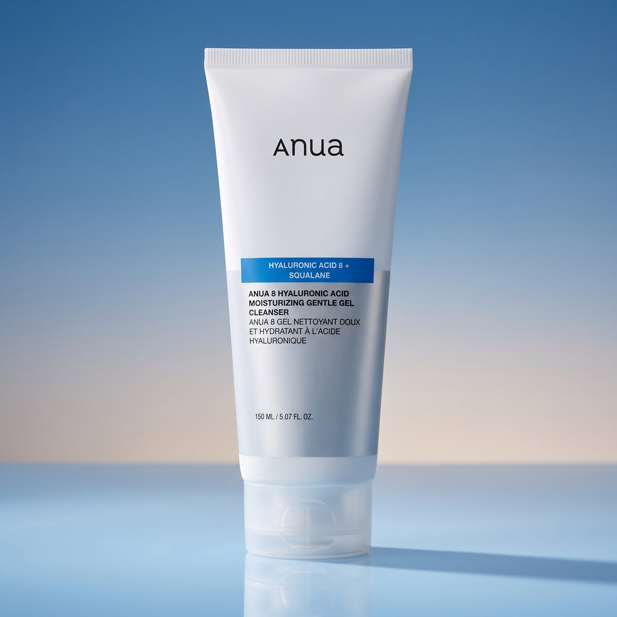 Anua Hyaluronic Acid + Squalane Cleanser – Gentle Gel Cleanser for Dry Skin