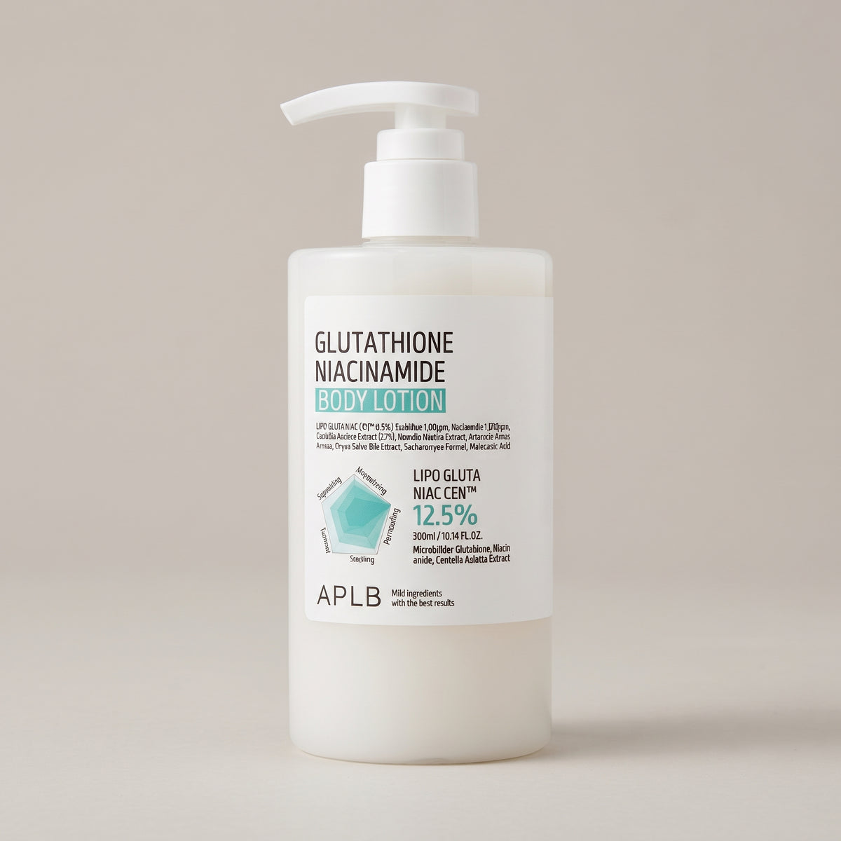 Glutathione + Niacinamide Brightening Body Lotion