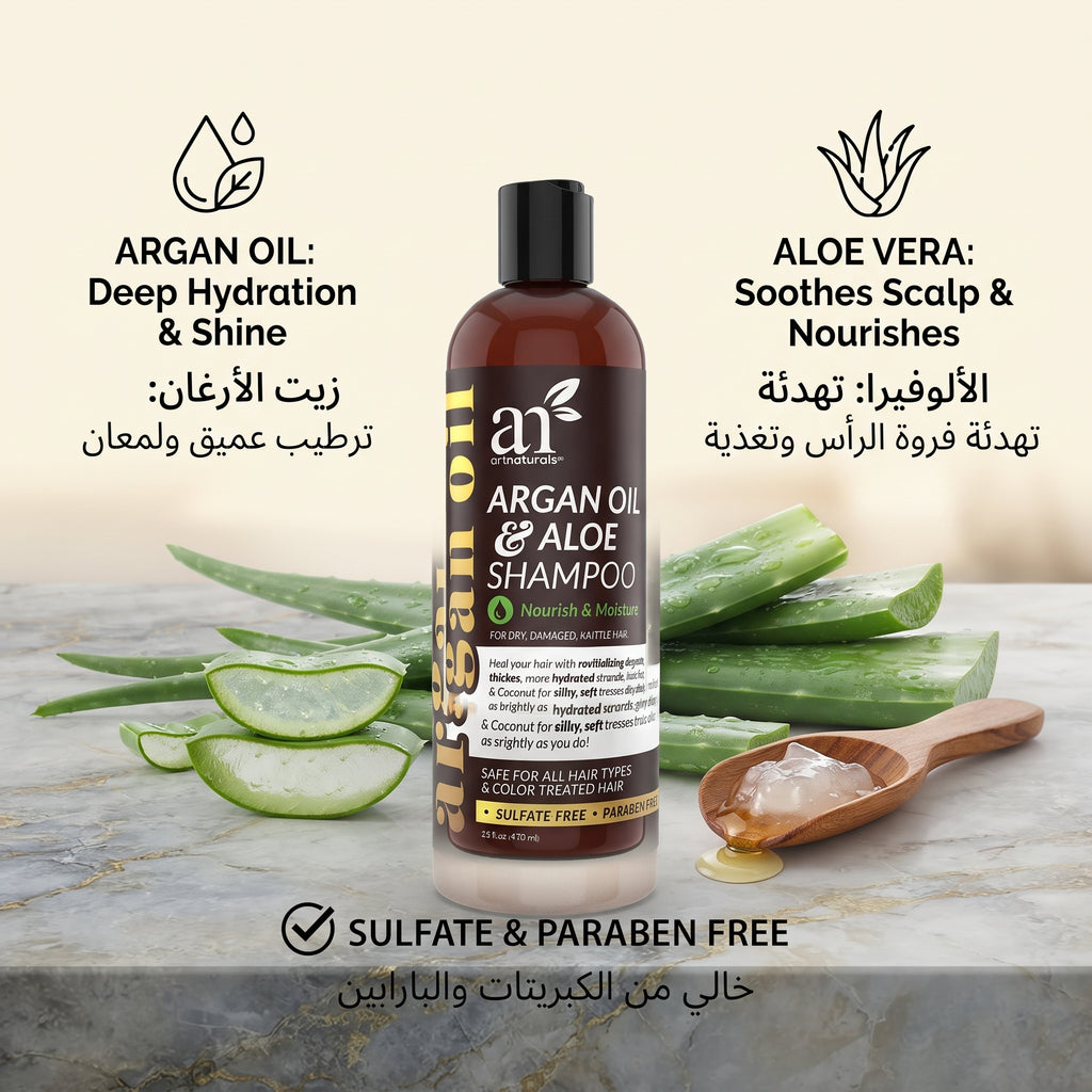 ArtNaturals Moroccan Argan Oil Shampoo 355ml – image 3