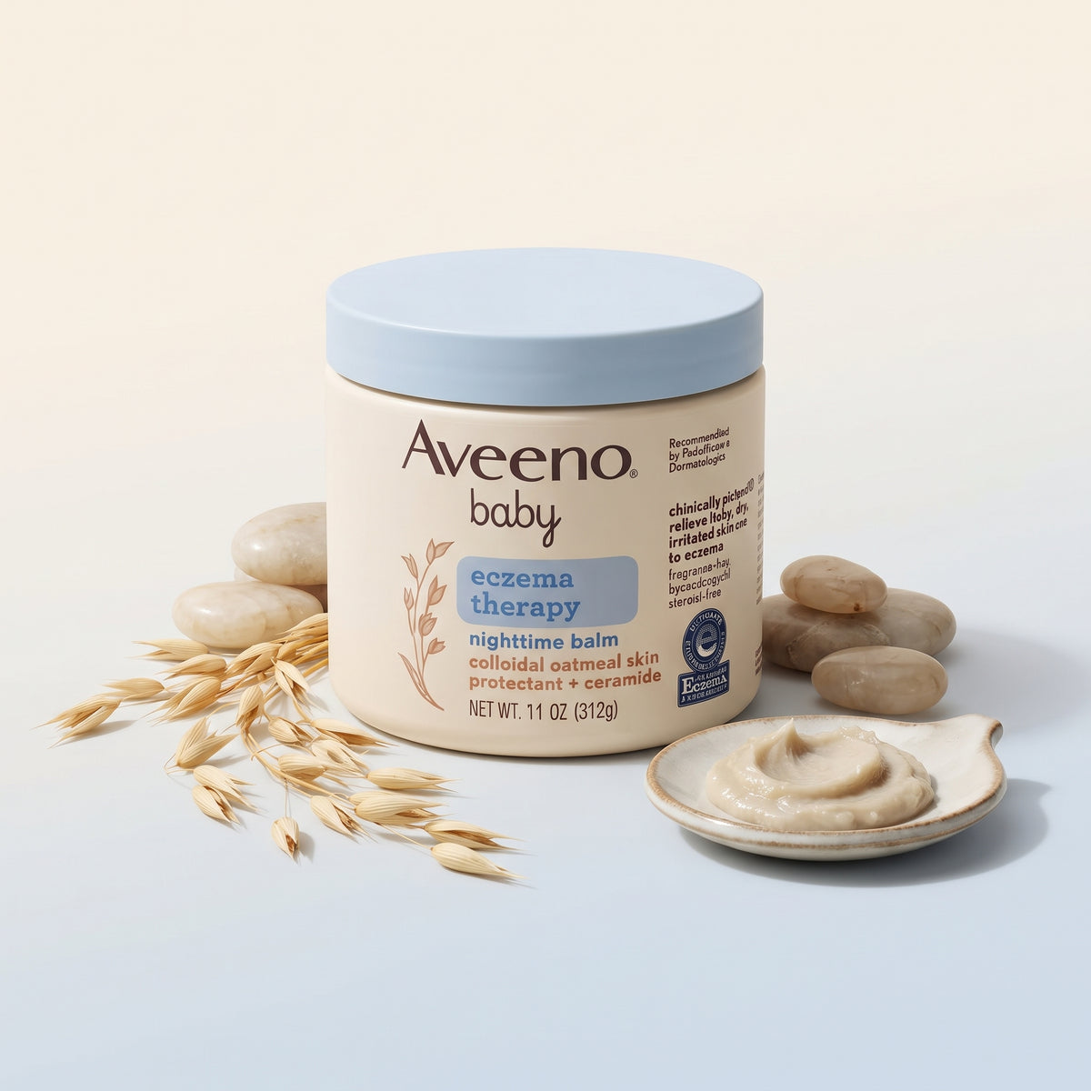 Aveeno Baby Eczema Therapy Night-Time Balm 325ml