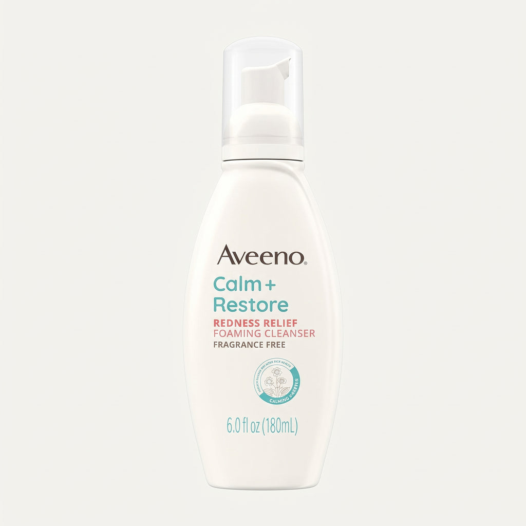 Aveeno Calm + Restore Redness Relief Foaming Cleanser – image 7