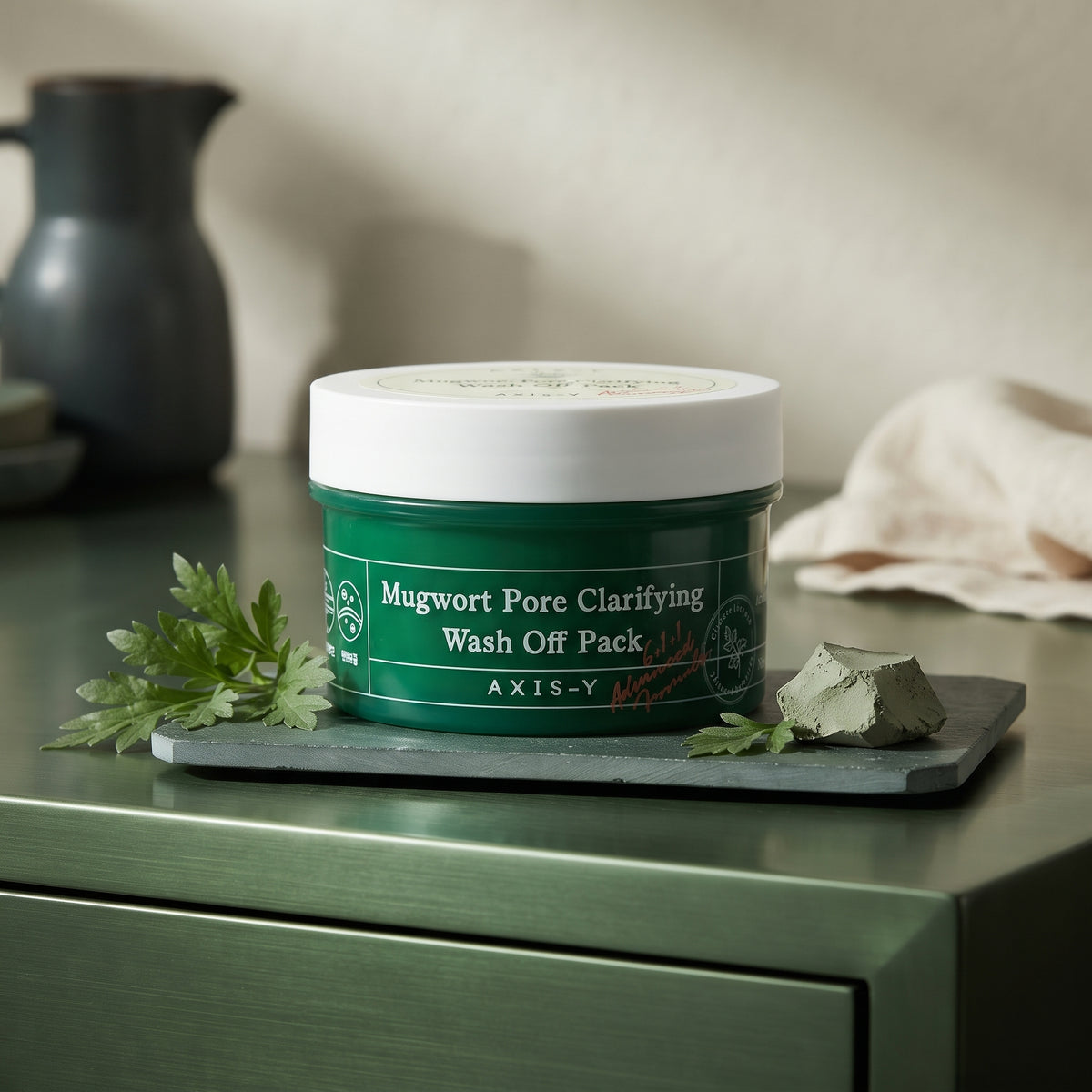 AXIS-Y Mugwort Pore Clarifying Wash Off Pack – image 2