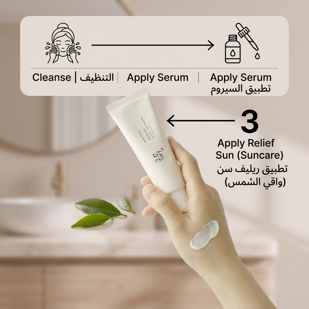 Beauty of Joseon Relief Sun: Rice + Probiotics SPF 50+ PA++++ 50ml – Hydrating Korean Sunscreen