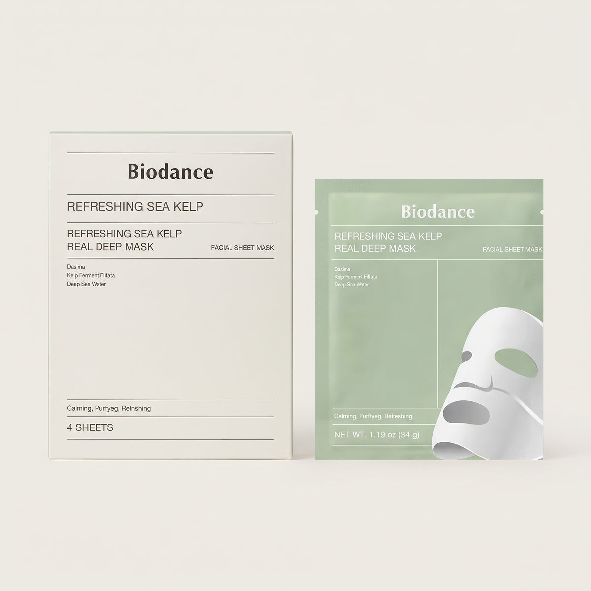 Biodance Refreshing Sea Kelp Real Deep Mask