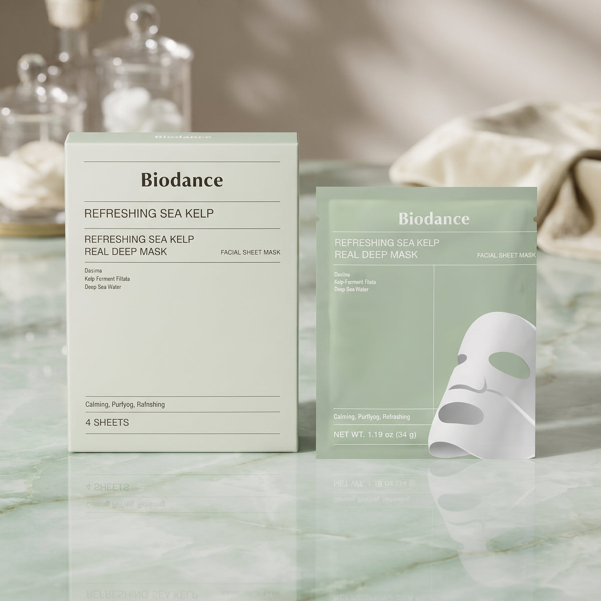 Biodance Refreshing Sea Kelp Real Deep Mask – image 3