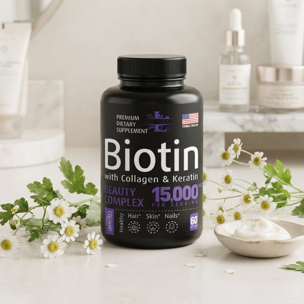 Lovisah Biotin with Collagen & Keratin Beauty Complex – image 3