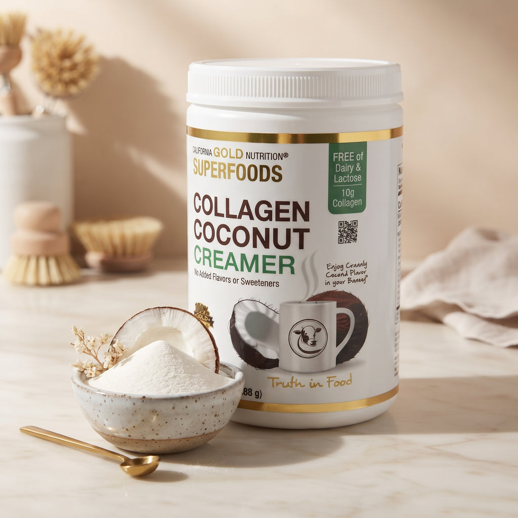 California Gold Nutrition Collagen Coconut Creamer – image 2