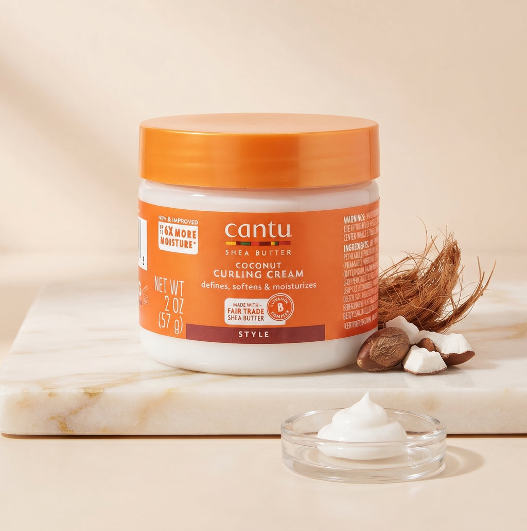 Cantu Shea Butter Coconut Curling Cream – image 3