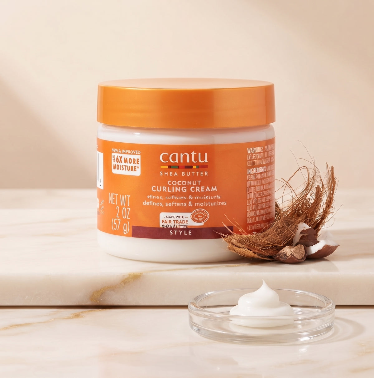 Cantu Shea Butter Coconut Curling Cream