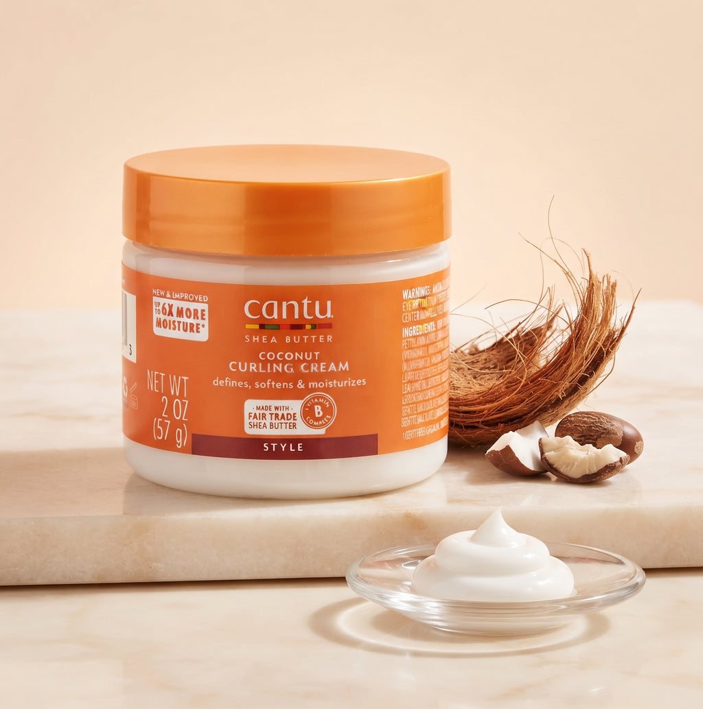 Cantu Shea Butter Coconut Curling Cream – image 6