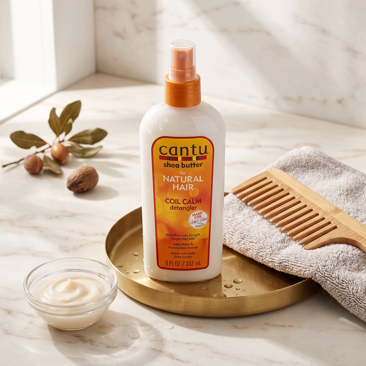Cantu Shea Butter Coil Calm Detangler