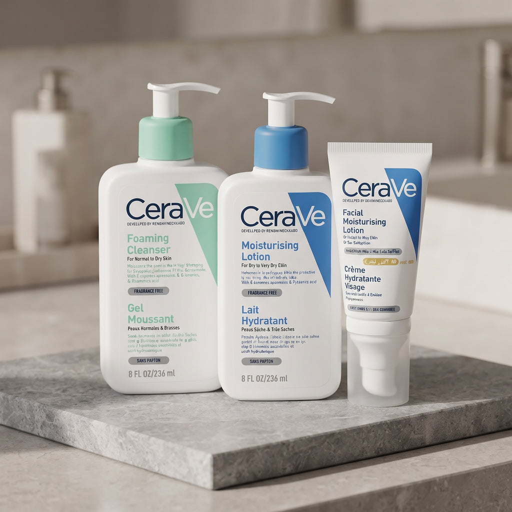 CeraVe Foaming Facial Cleanser & Moisturising Lotion Bundle – image 2