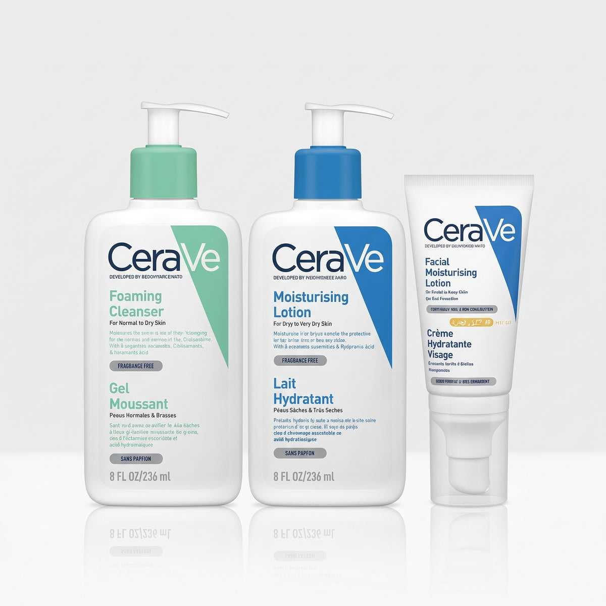 CeraVe Foaming Facial Cleanser & Moisturising Lotion Bundle