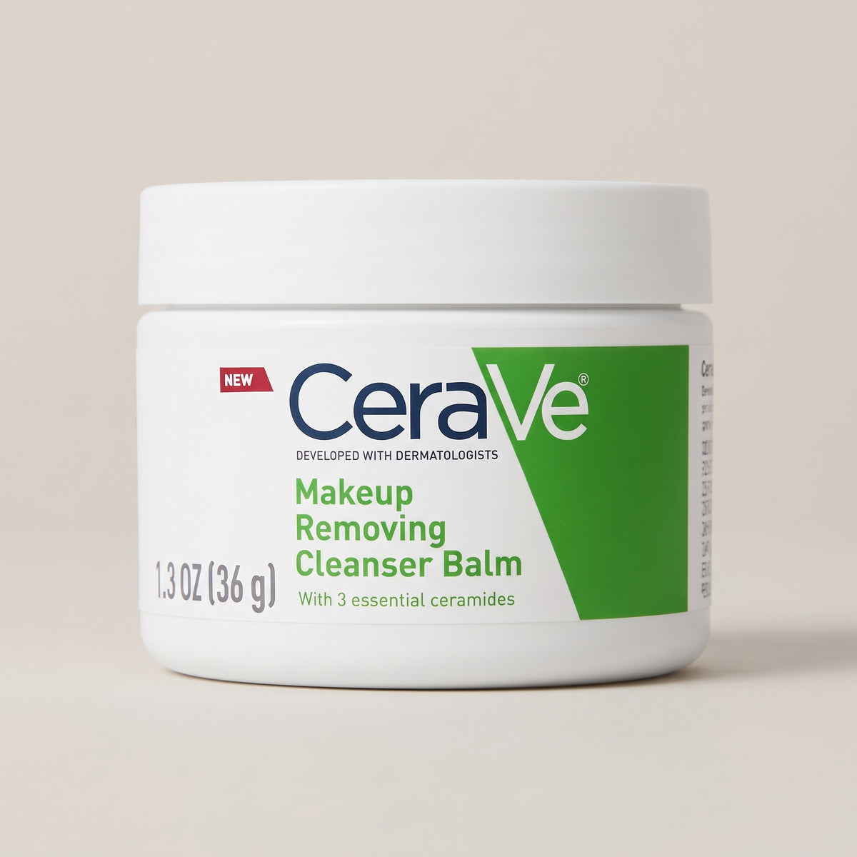 CeraVe Makeup Removing Cleanser Balm – Melting Balm for Waterproof Makeup & SPF