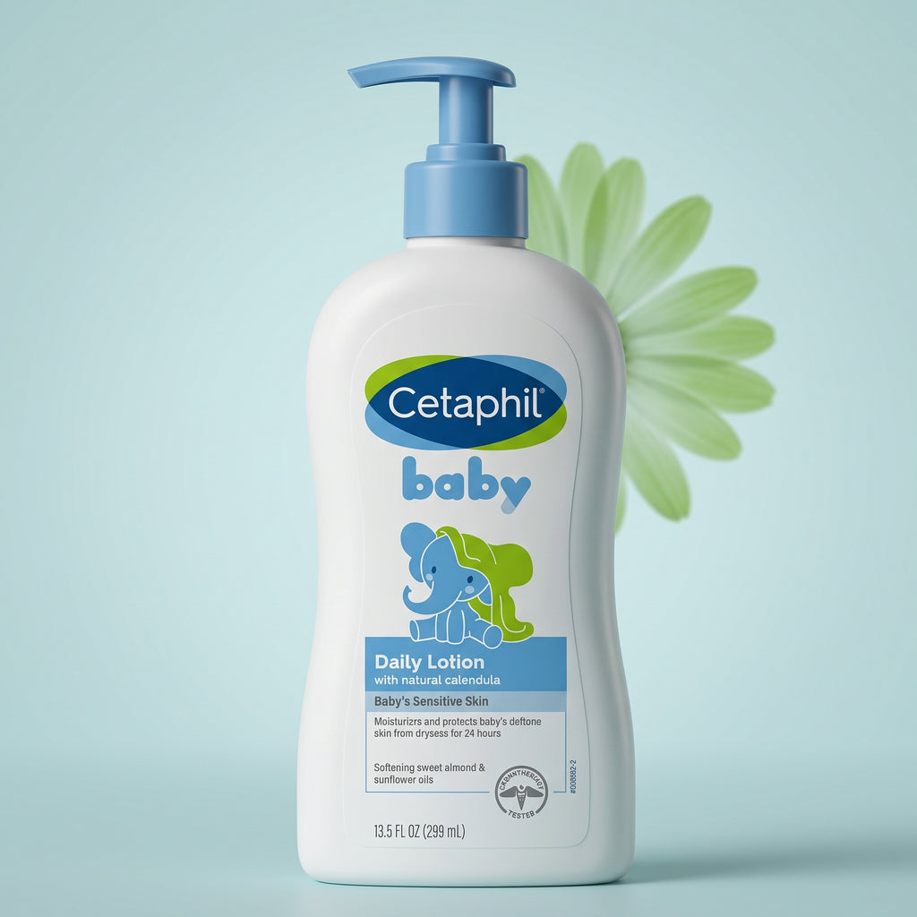 Cetaphil لوشن الأطفال اليومي 400 مل – مرطّب 24 ساعة للبشرة الرقيقة