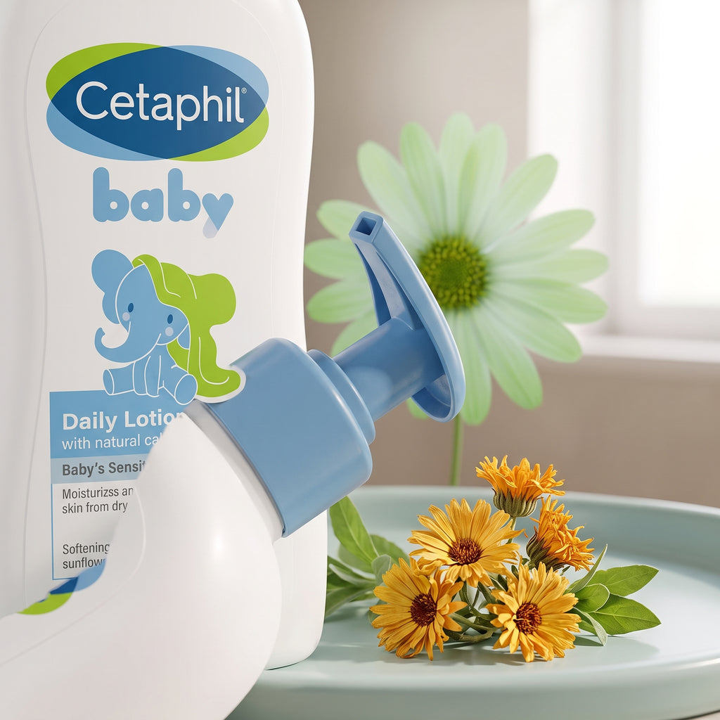 Cetaphil لوشن الأطفال اليومي 400 مل – مرطّب 24 ساعة للبشرة الرقيقة