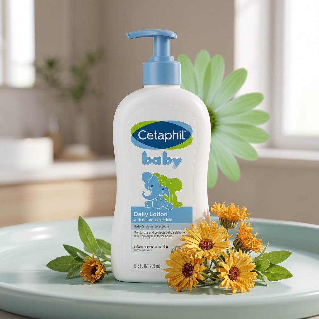 Cetaphil لوشن الأطفال اليومي 400 مل – مرطّب 24 ساعة للبشرة الرقيقة
