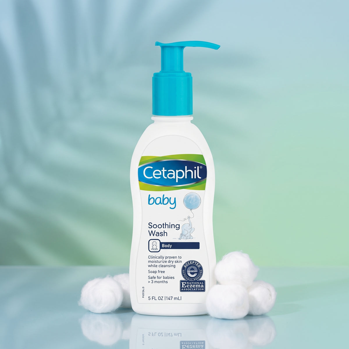 Cetaphil Baby Soothing Wash 148ml – Gentle Wash for Eczema-Prone Skin