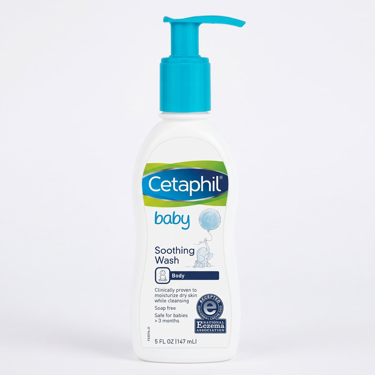 Cetaphil Baby Soothing Wash 148ml – Gentle Wash for Eczema-Prone Skin