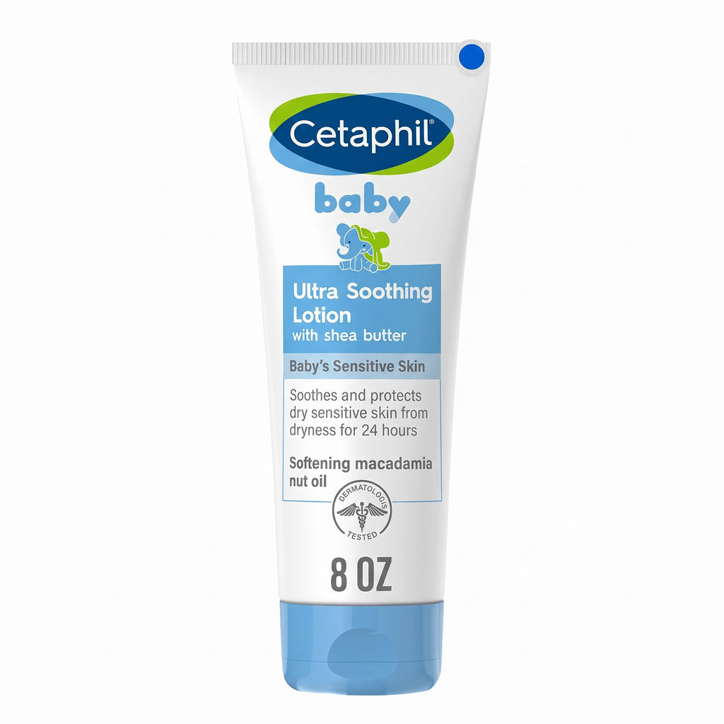 Cetaphil Baby Ultra Soothing Lotion 236ml – Shea Butter for Dry Skin