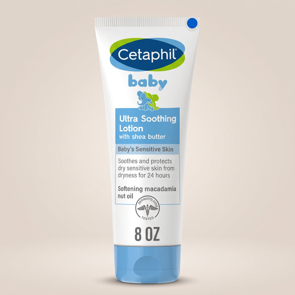 Cetaphil Baby Ultra Soothing Lotion 236ml – Shea Butter for Dry Skin