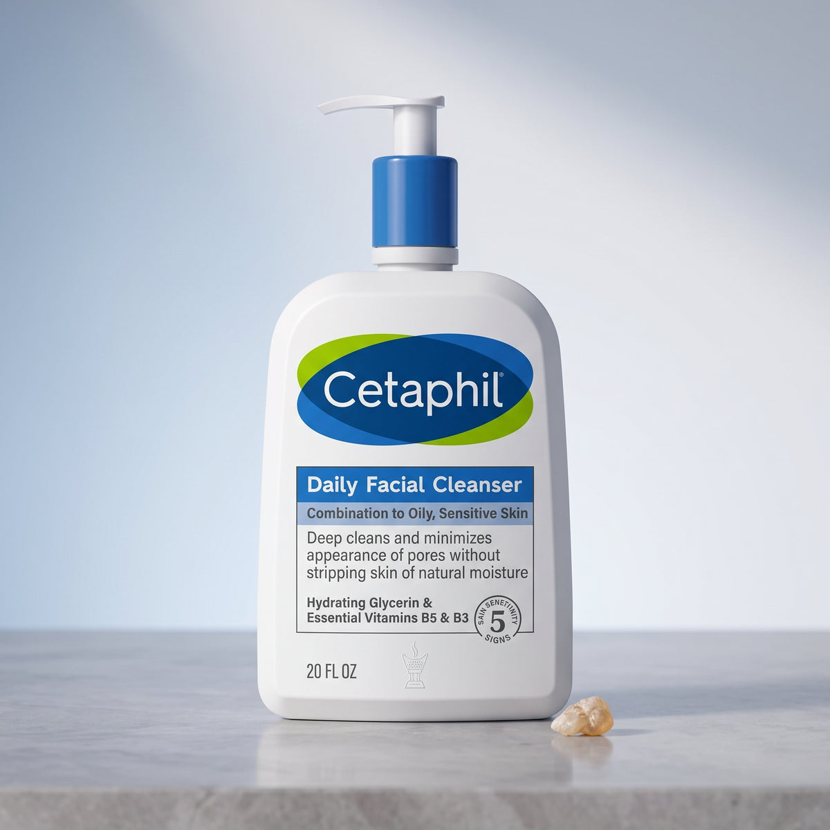 Cetaphil Daily Facial Cleanser – Gentle Wash for Combination & Oily Skin