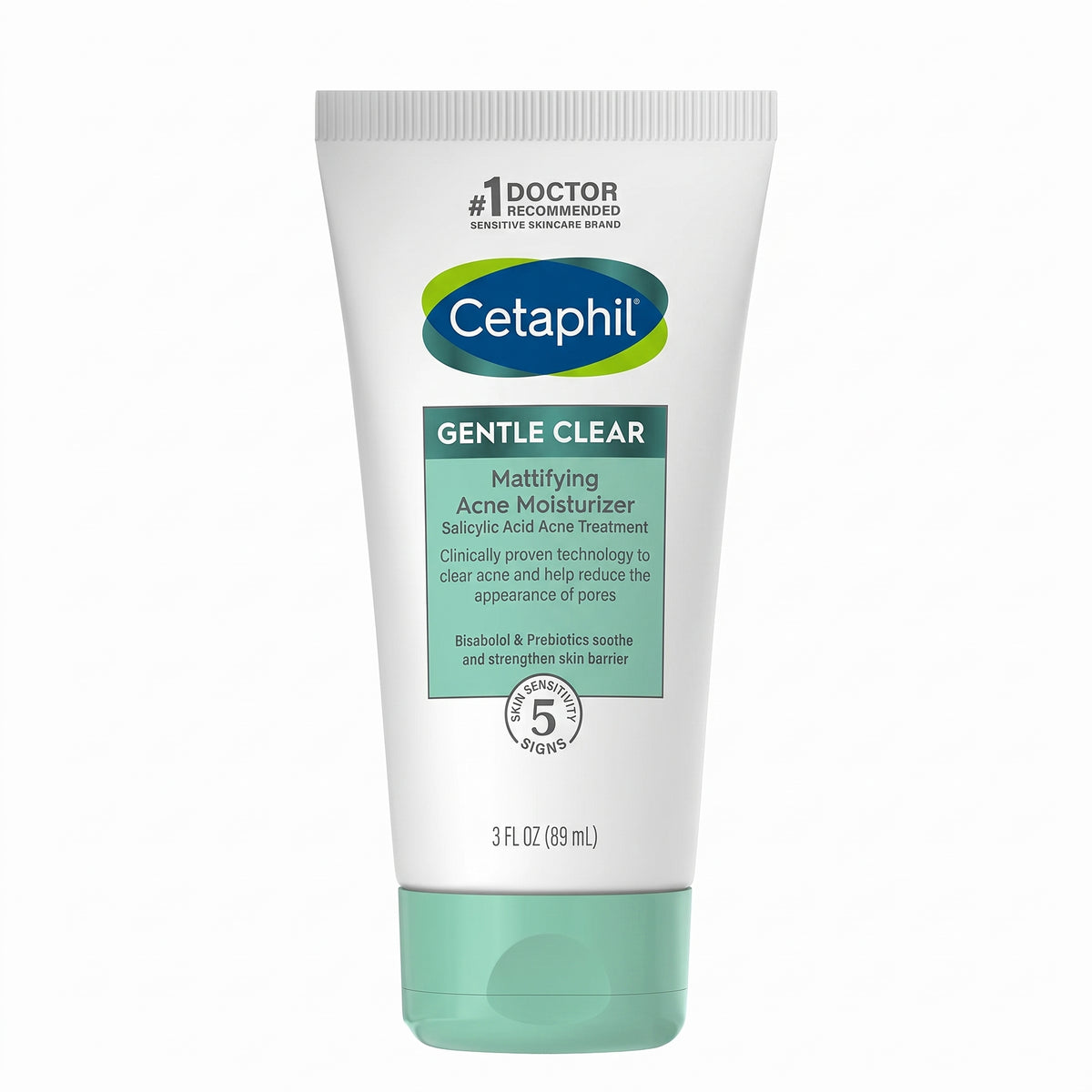 Cetaphil كريم Gentle Clear لعلاج حبّ الشباب 89 مل – بحمض الساليسيليك، خالٍ من الزيوت