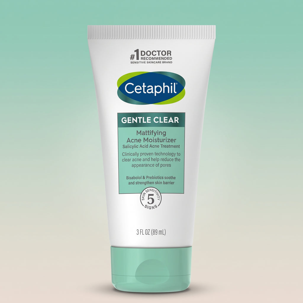 Cetaphil كريم Gentle Clear لعلاج حبّ الشباب 89 مل – بحمض الساليسيليك، خالٍ من الزيوت
