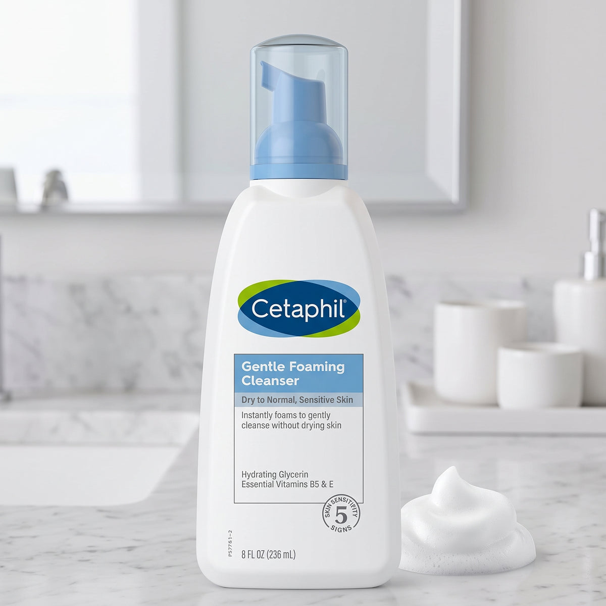 Cetaphil Gentle Foaming Cleanser 236ml – image 10