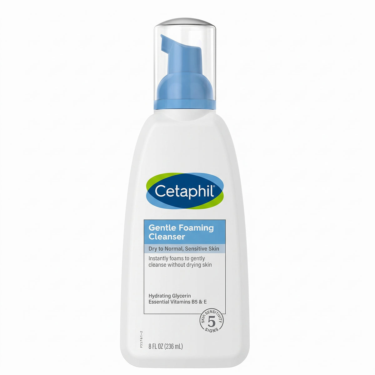 Cetaphil Gentle Foaming Cleanser 236ml – Foaming Wash for Sensitive Skin