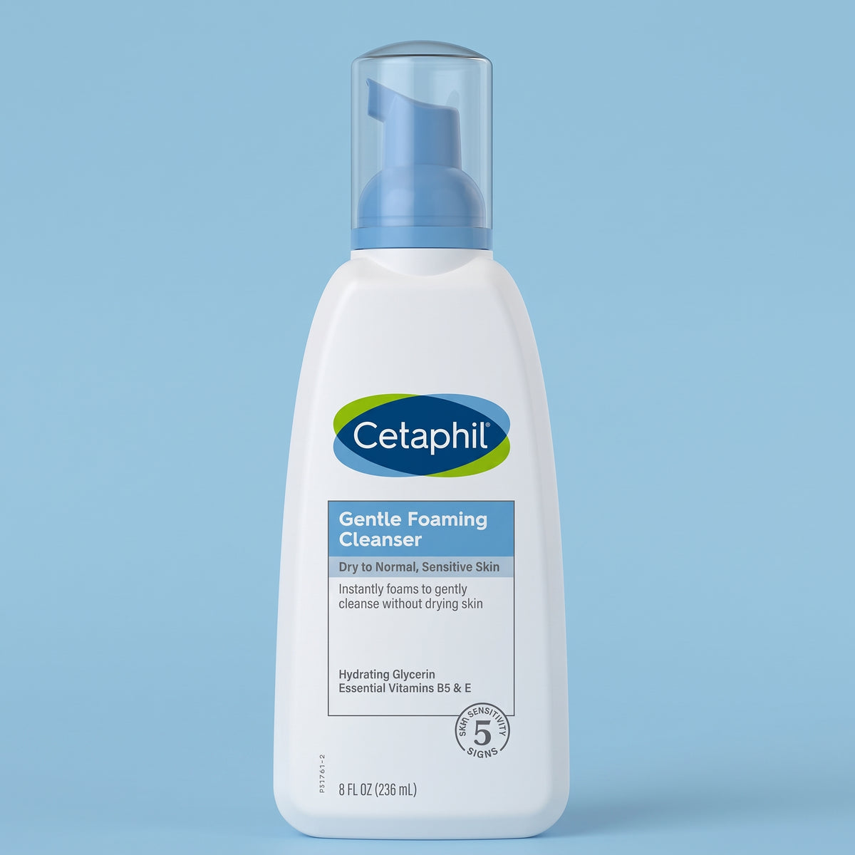 Cetaphil Gentle Foaming Cleanser 236ml – Foaming Wash for Sensitive Skin