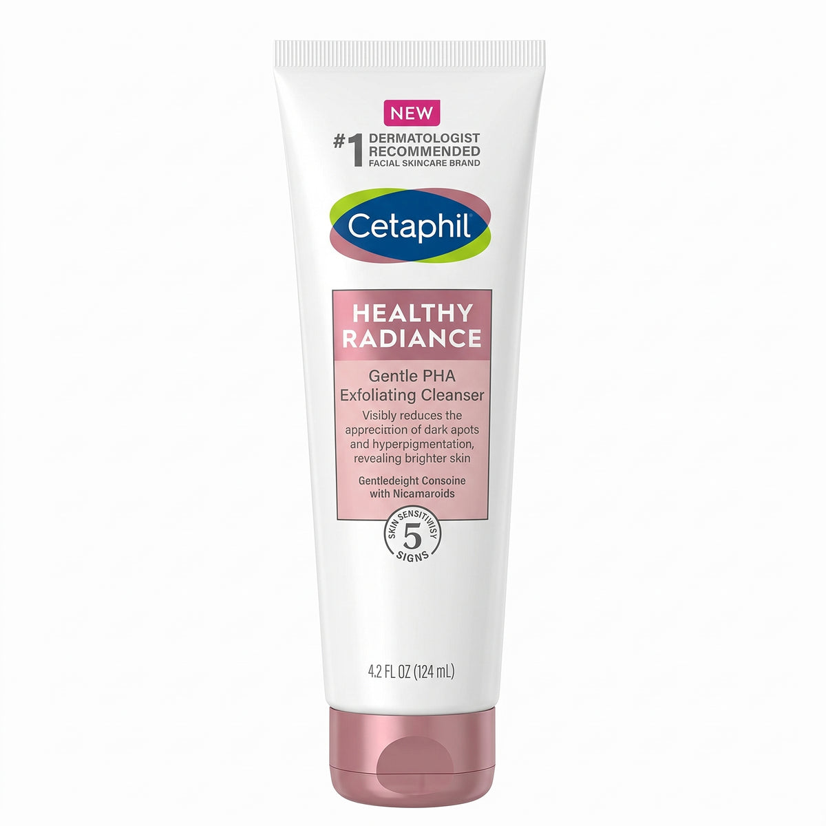 Cetaphil غسول Healthy Radiance بحمض PHA 124 مل – غسول مفتّح