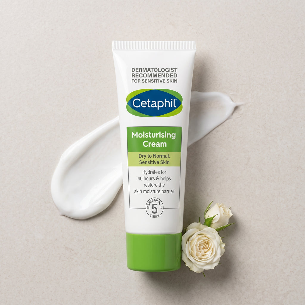 Cetaphil Moisturising Cream – 48-Hour Hydration for Dry, Sensitive Skin