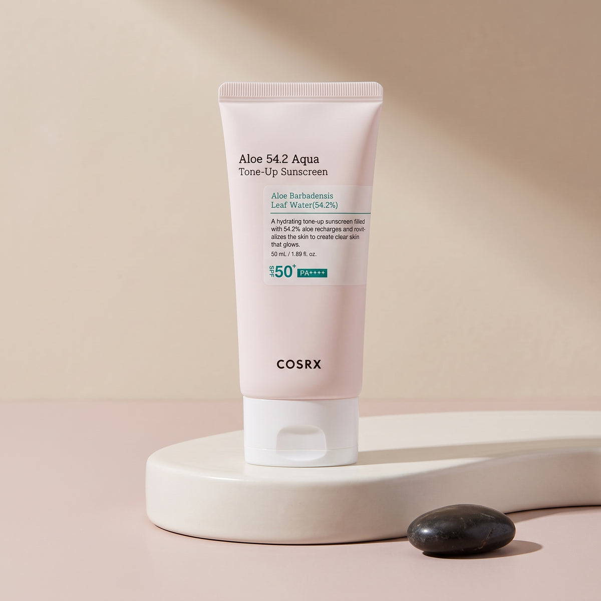 COSRX Aloe 54.2 Aqua Tone-Up Sunscreen SPF 50+ – Hydrating Daily Sunscreen