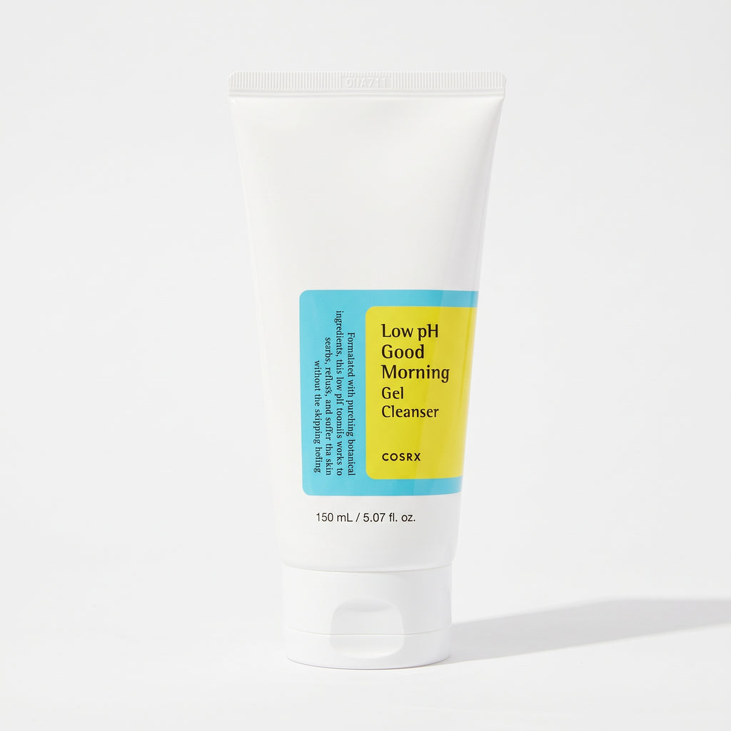 COSRX Low pH Good Morning Gel Cleanser 150ml – Gentle Daily Face Wash for Sensitive & Oily Skin