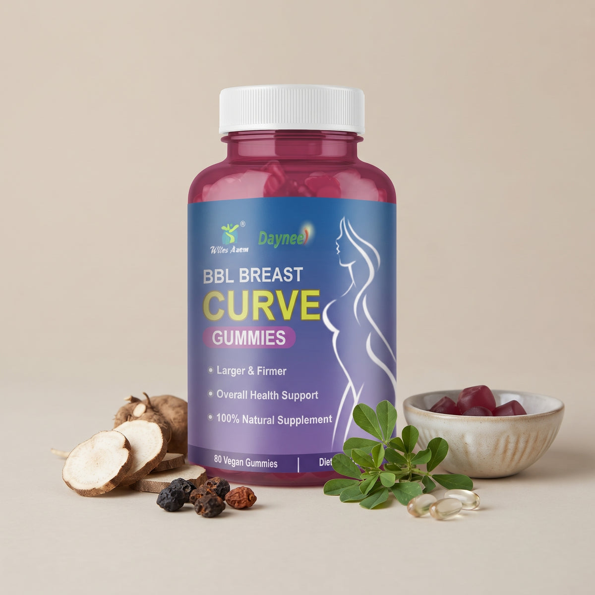 Deynsa BBL Breast Curve Gummies