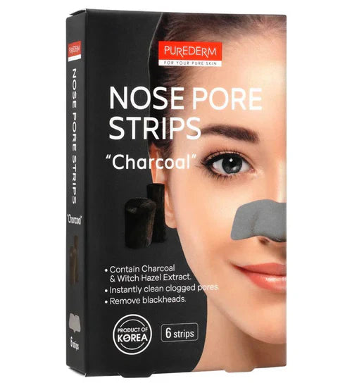 Purederm Charcoal Nose Pore Strips – authentic skincare in Oman