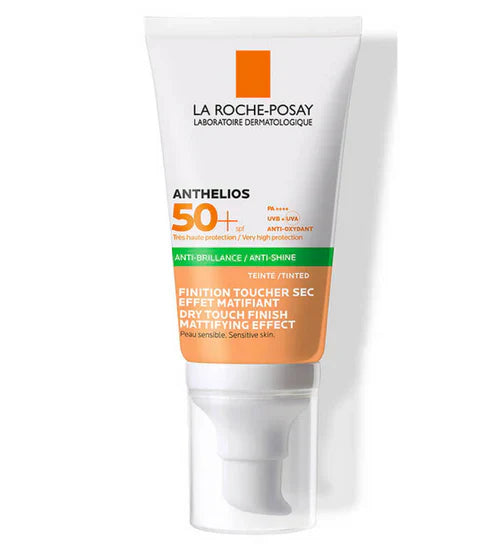 La Roche-Posay Anthelios Anti-Shine Tinted Sun Gel Cream SPF 50+ – authentic sunscreen in Oman