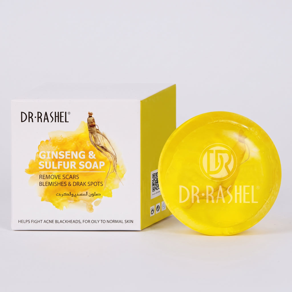 Dr. Rashel Sulfur Soap 100g – Anti-Blemish Cleansing Bar for Acne & Dark Spots