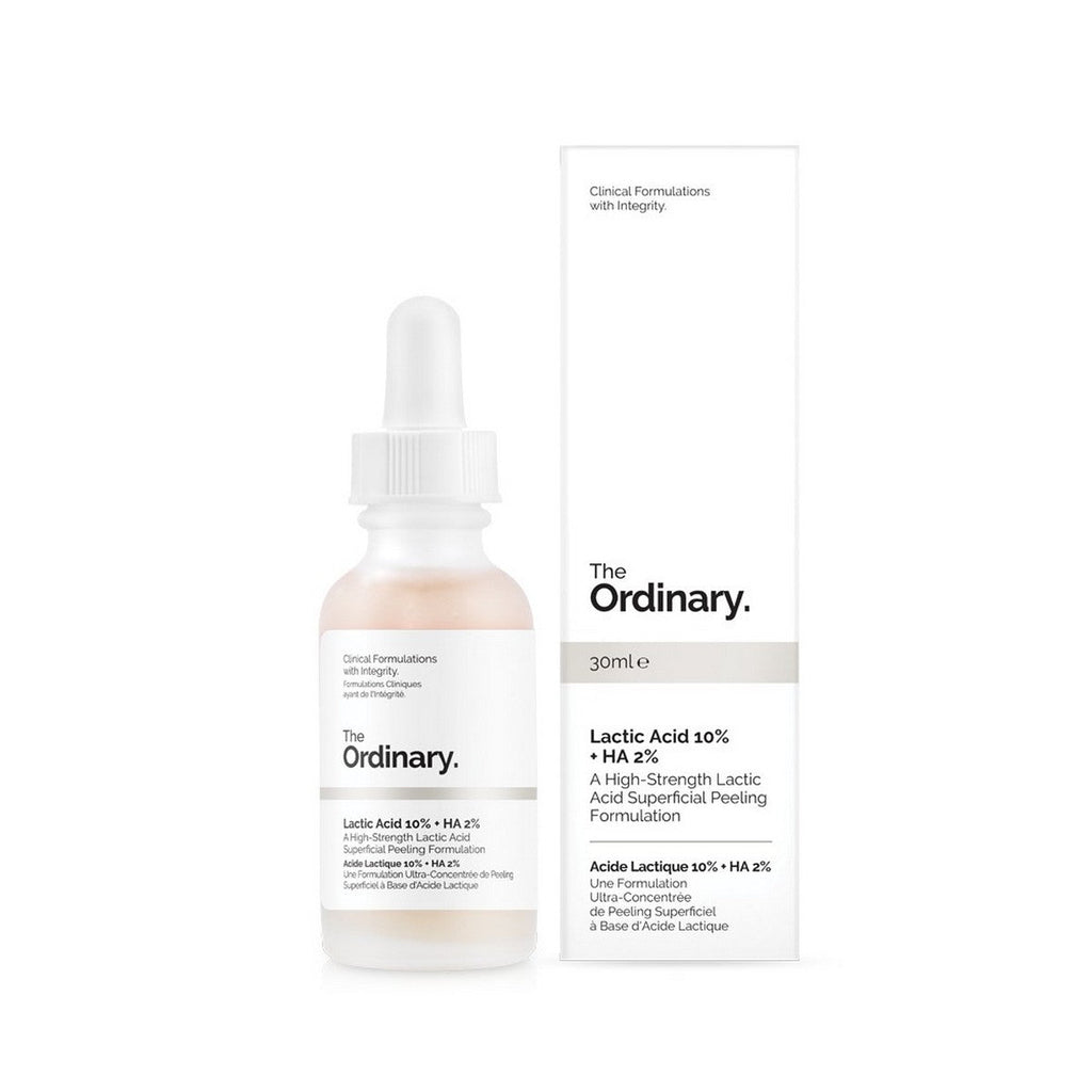 The Ordinary Lactic Acid 10% + HA 30ml, size reference