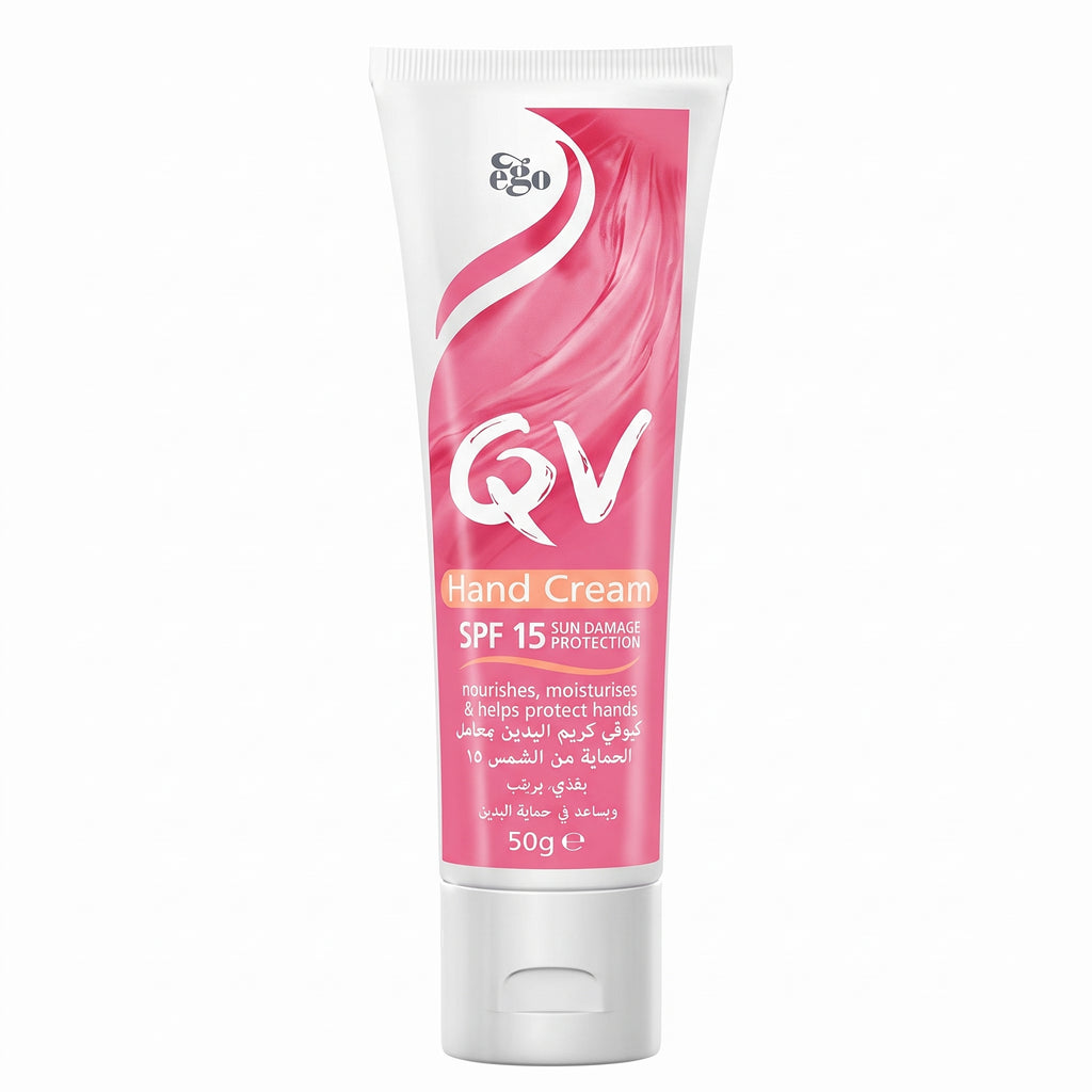 QV SPF 15 Hand Cream 50g – Moisturising Hand Cream with Sun Protection