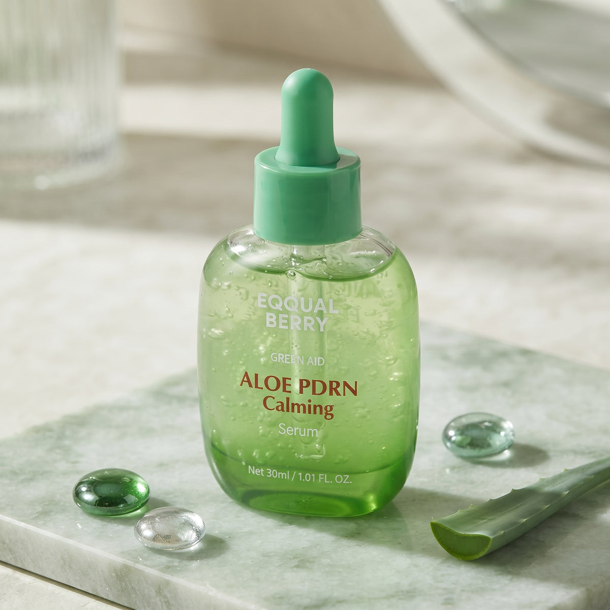 Eqqualberry Green Aid Aloe PDRN Calming Serum – image 3