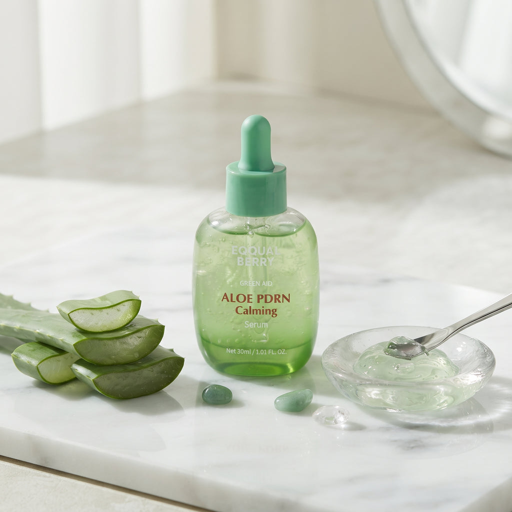 Eqqualberry Green Aid Aloe PDRN Calming Serum – image 2