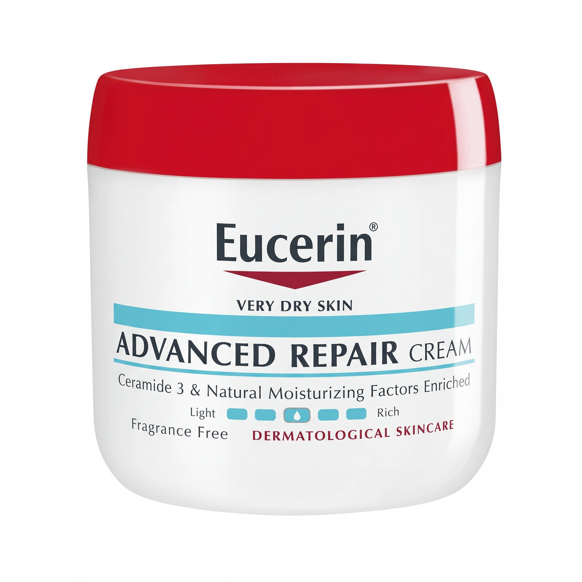 Eucerin Advanced Repair Cream 454g – Fragrance-Free Cream for Very Dry Skin