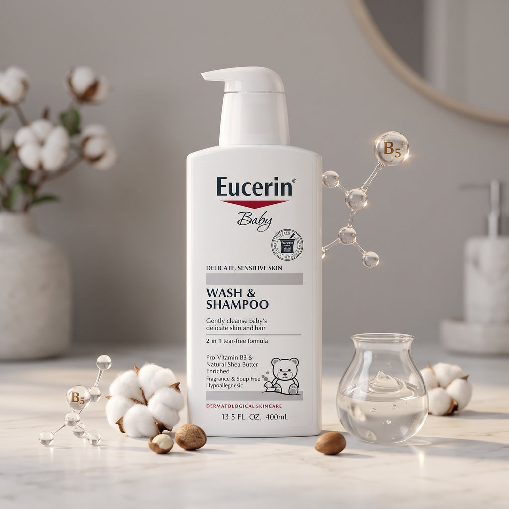Eucerin Baby Wash & Shampoo