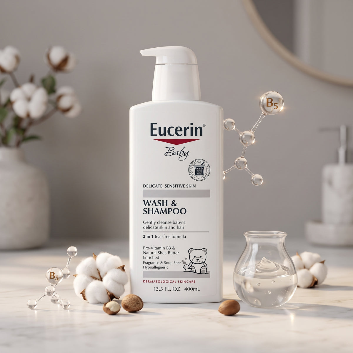 Eucerin Baby Wash & Shampoo