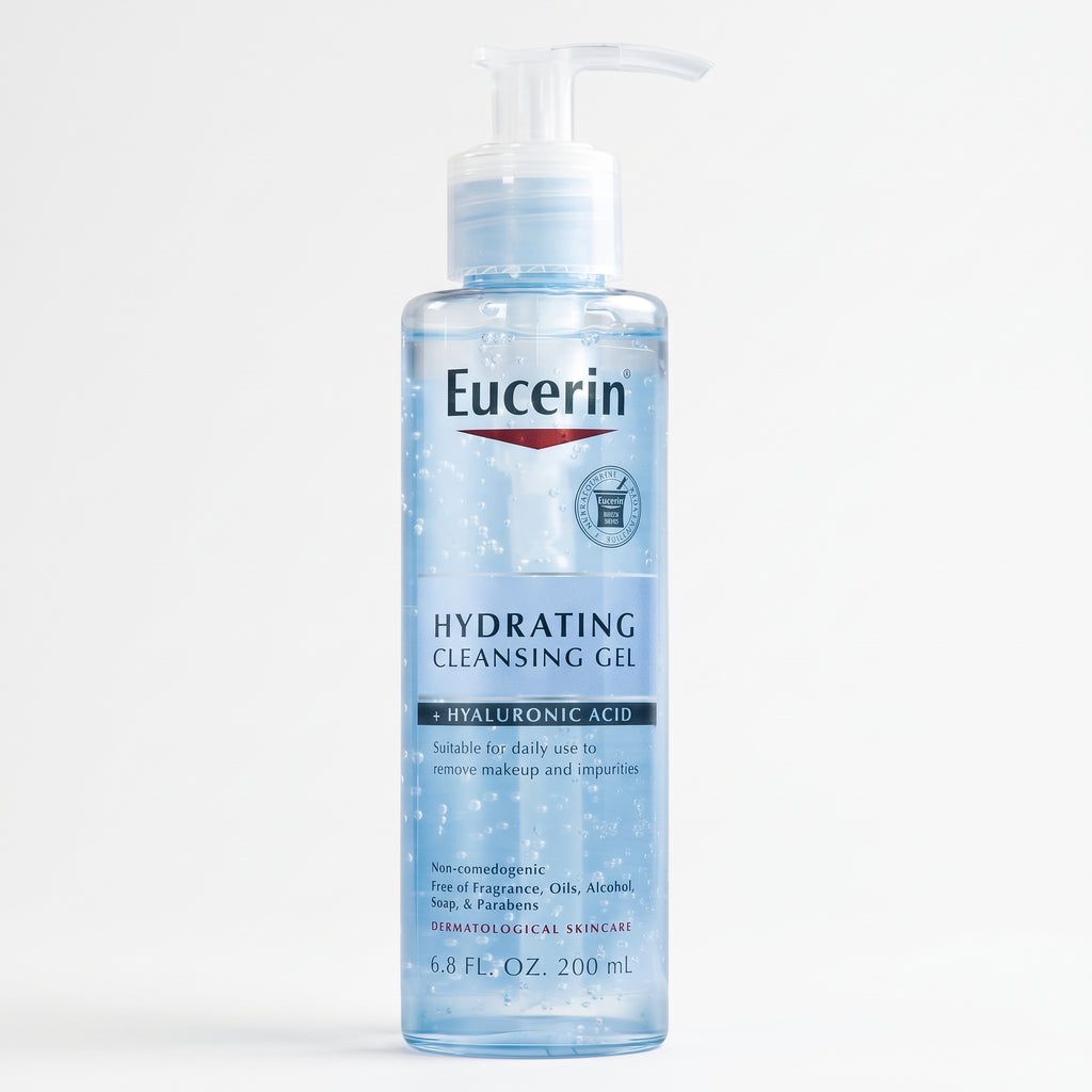 Eucerin DermatoClean Refreshing Cleansing Gel 200ml – Face Wash for Sensitive Skin