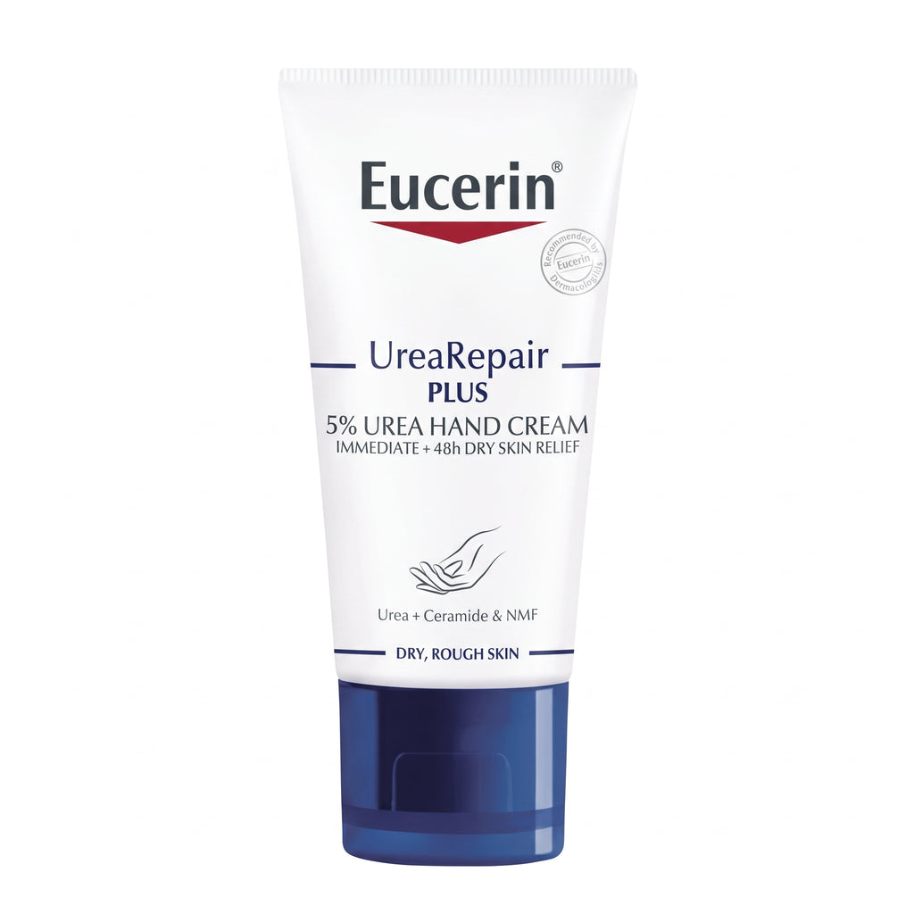 Eucerin UreaRepair Plus 5% Urea Hand Cream 75ml – For Dry, Rough Hands