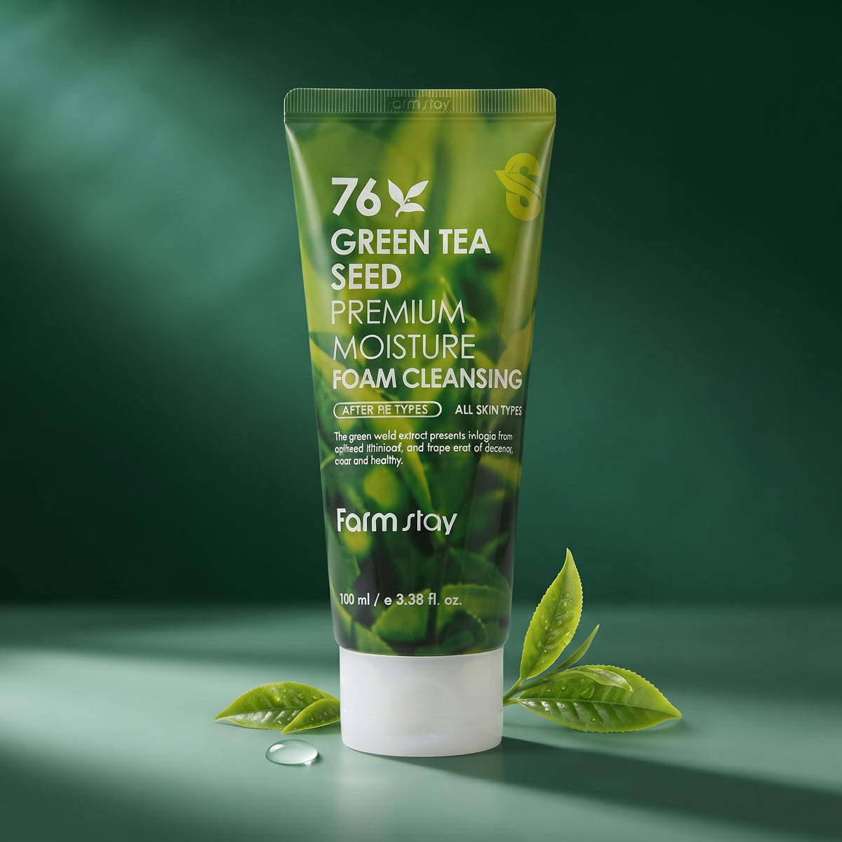 76 Green Tea Seed Premium Moisture Foam Cleansing